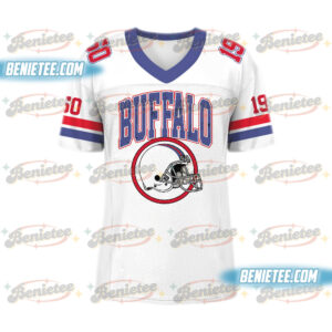 Buffalo Football Jersey, Retro Game Day Football Jersey