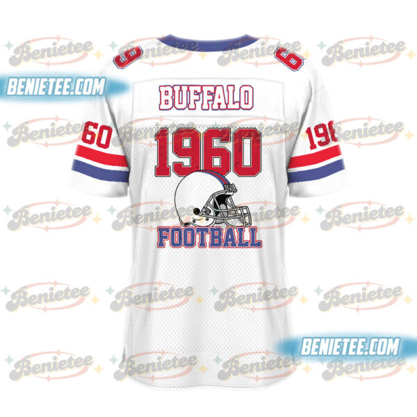 Buffalo Football Jersey, Retro Game Day Football Jersey