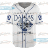 Dallas Cowboys Baseball Jersey, Vintage Retro Cowboys Baseball Jersey