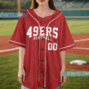 San Francisco 49ers Team Baseball Jersey, Game Day Baseball Jersey