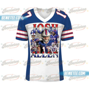Josh Allen Football Jersey, Game Day Buffalo Footbal Jersey