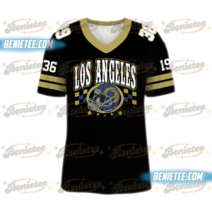 Los Angeles Game Day Football Jersey, Los Angeles Football Fan Gifts Football Jersey