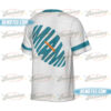 90s Retro Style Miami Football Jersey, Miami Game Day Football Jersey