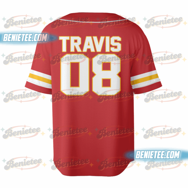 Kansas City Chiefs Team Baseball Jersey, Game Day Baseball Jersey