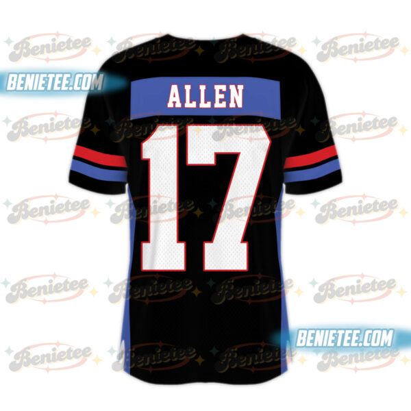 Josh Allen Football Jersey, Game Day Vintage Bootleg Football Jersey