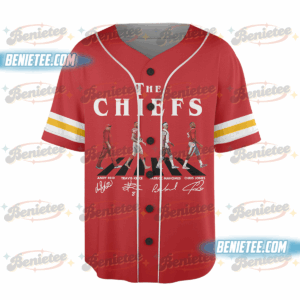 Kansas City Chiefs Team Baseball Jersey, Game Day Baseball Jersey