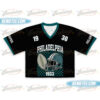 Philadelphia Croptop Mesh Football, Retro Philadelphia Game Day Croptop Mesh Football