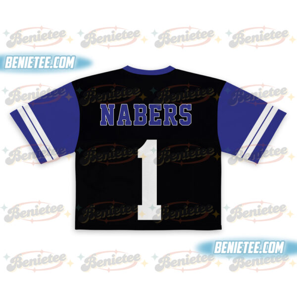 Malik Nabers Night Night Crotop Mesh Football, New York Football Throwback Crotop Mesh Football