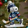 Winnipeg Jets Hockey Snoopy Ornament