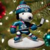 Seattle Kraken Hockey Snoopy Ornament