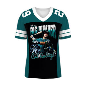 Cal Raleigh The Big Dumper Oversized Bootleg Mariners Football Jersey