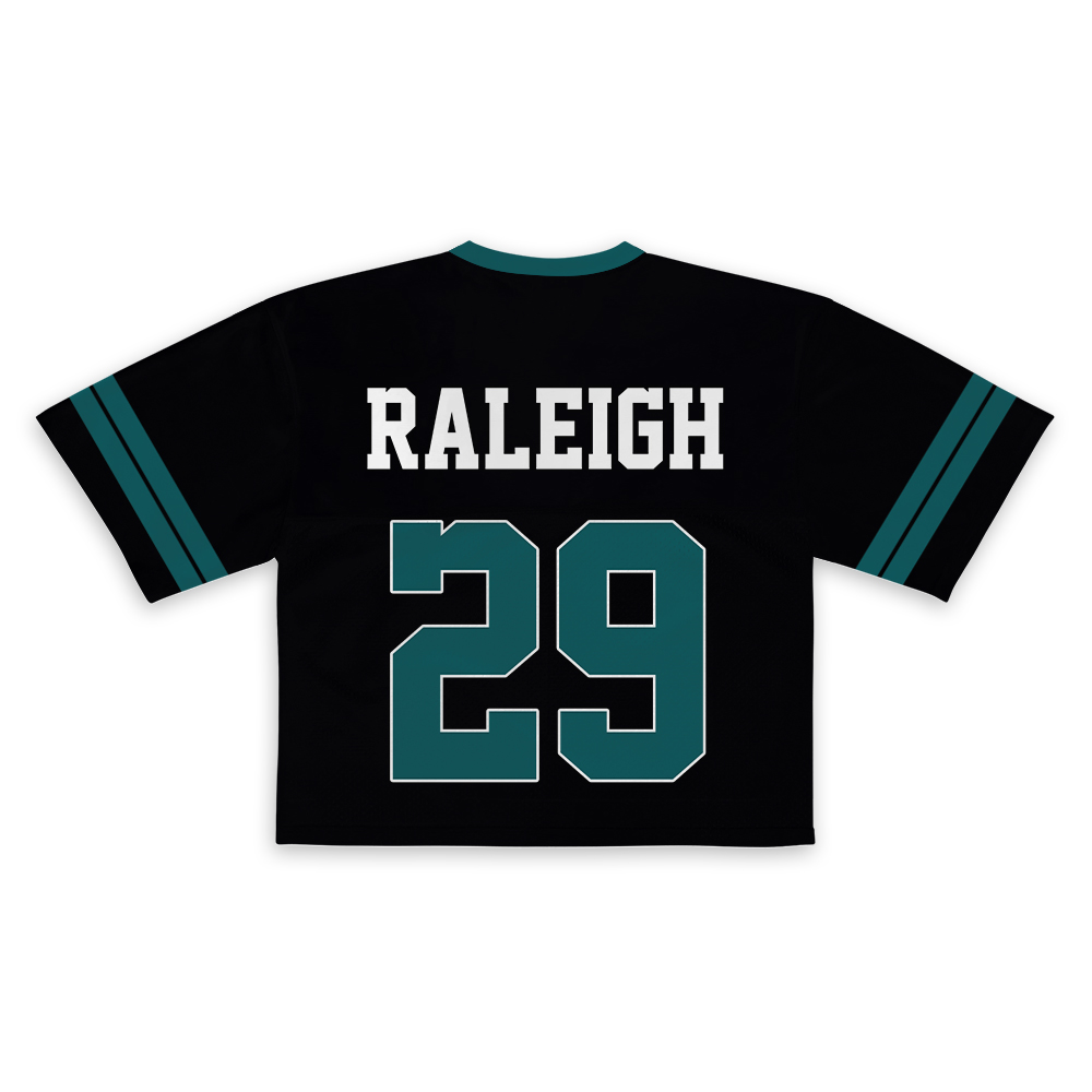Cal Raleigh The Big Dumper Oversized Bootleg Mariners Croptop Football Jersey