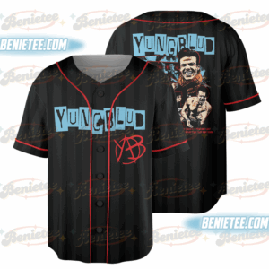 Yungblud Baseball Jersey, Vintage Style Pop Punk Hip hop Rap Jersey