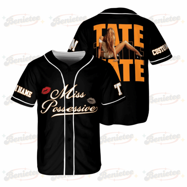 Personalized Tate McRae T8 Baseball Jersey, Tate McRae Jersey, Tate McRae Miss Possessive Tour 2025 Shirt