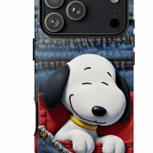 Cute Snoopy Case Phone, Snoopy Retro Cartoon Phone Case