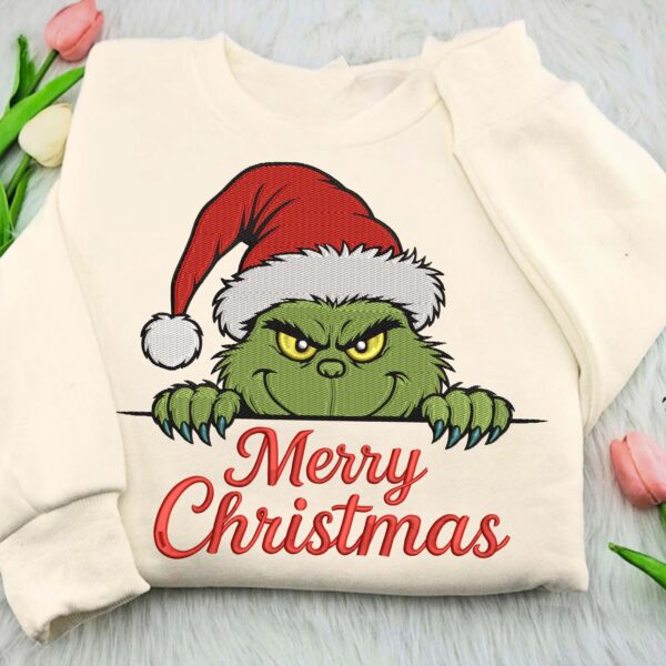 Merry christmas Embroidery Design, Christmas Embroidery Designs