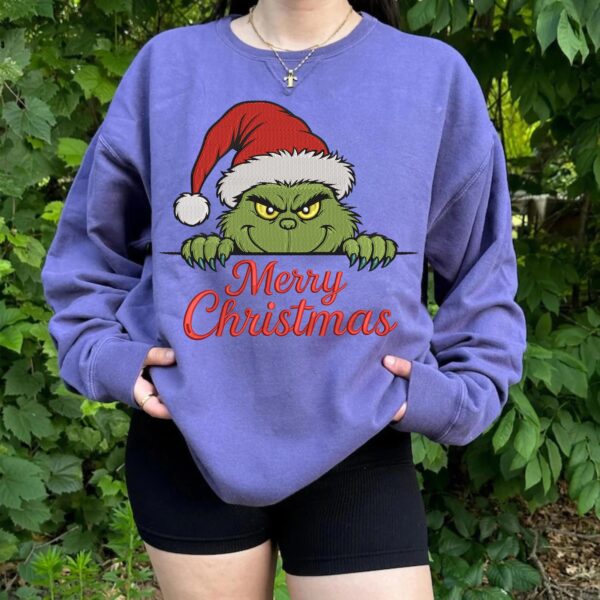 Merry christmas Embroidery Design, Christmas Embroidery Designs