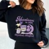 Embroidery Espon and Umbeon Matching Sweatshirt, Espon Psychic Sun and Crescent Moon Embroidery, Couple Anime Shirt, Gift for Her/Him