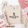 Mickey & Co 1928 Embroidered Sweatshirt, Disney Sweatshirt, Retro Mickey And Co, Disneyworld Shirts, Disney Vacation Shirt, Disneyland Shirt