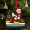 Mickey Mouse Christmas Ornament, Disney Christmas Tree Decoration Gifts, Disney Couple Ornament