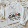 Embroidered Disney Christmas Home For The Holiday Sweatshirt, Xmas Epcot Embroidery Shirt, Mickey's Very Merry Xmas Party, Disneyland Trip