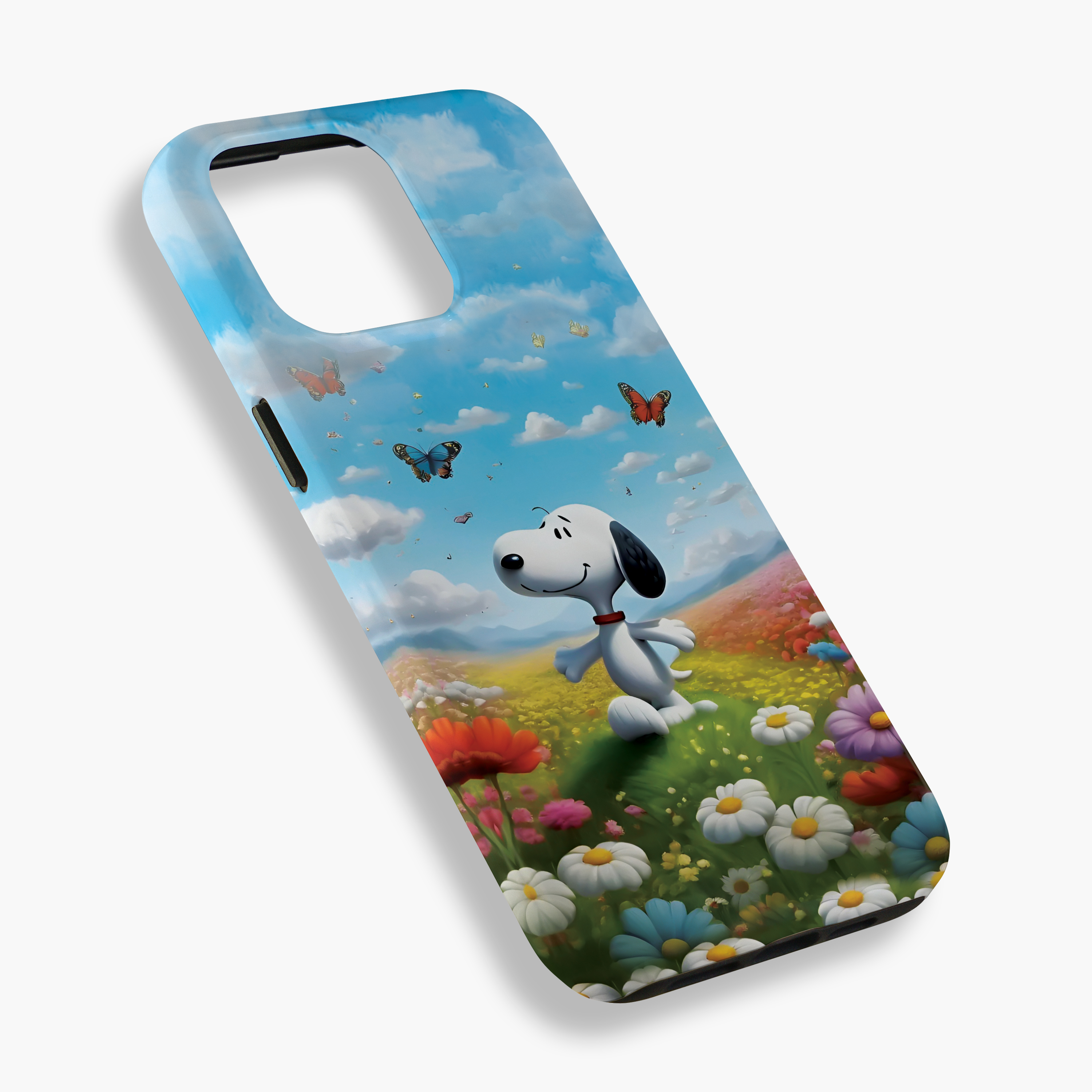 Snoopy Tough Phone Case, Snoopy Fall Design Case Phone
