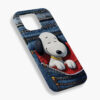 Cute Snoopy Case Phone, Snoopy Retro Cartoon Phone Case