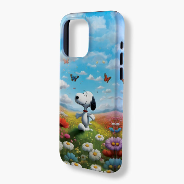 Snoopy Tough Phone Case, Snoopy Fall Design Case Phone