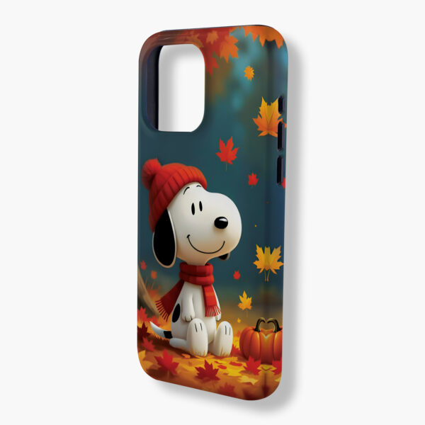 Snoopy Tough Phone Case, Snoopy Fall Design Case Phone
