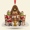 Green Monster Couple Christmas, Grinchmas Ornament, The Grinch Christmas Ornament