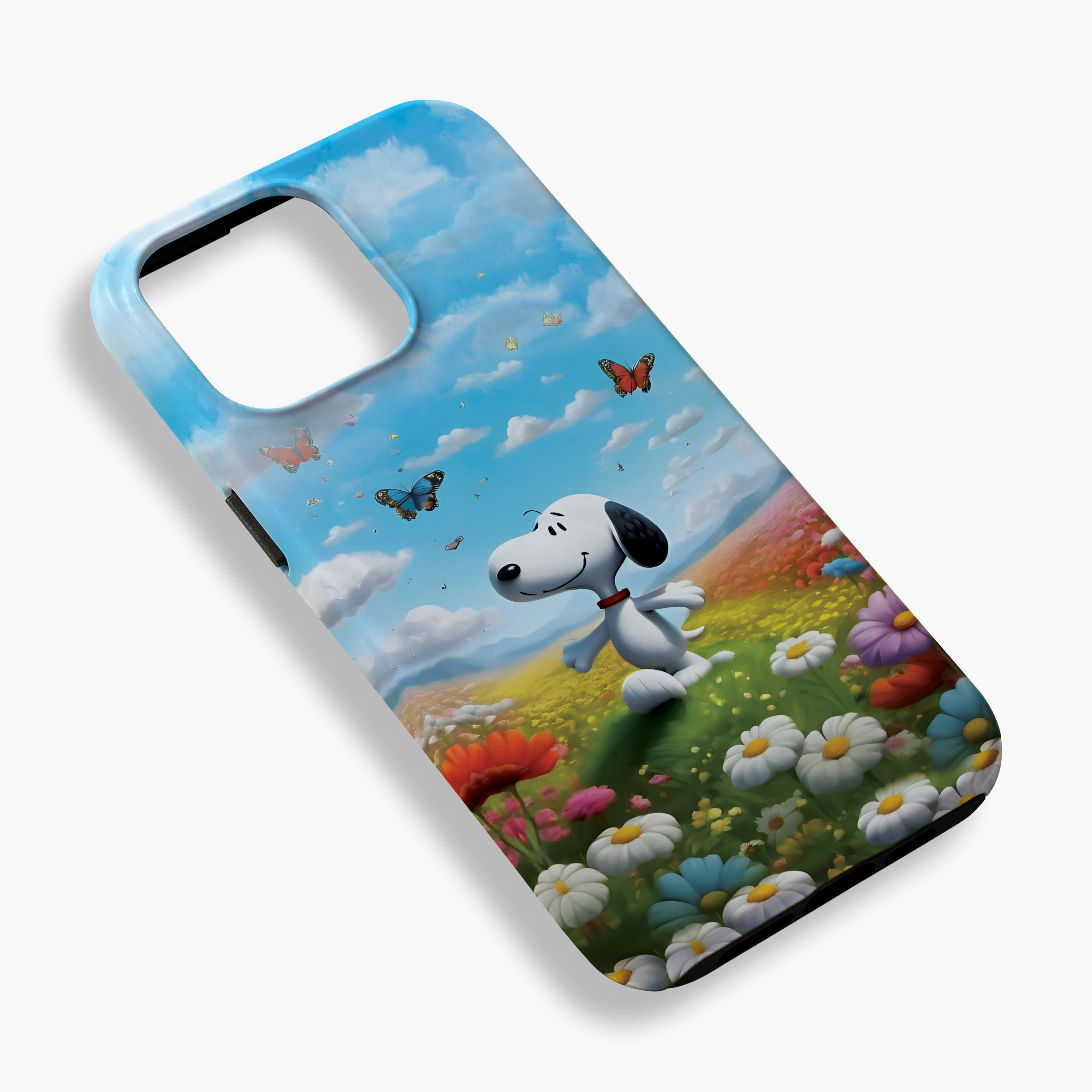 Snoopy Tough Phone Case, Snoopy Fall Design Case Phone