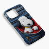 Cute Snoopy Case Phone, Snoopy Retro Cartoon Phone Case