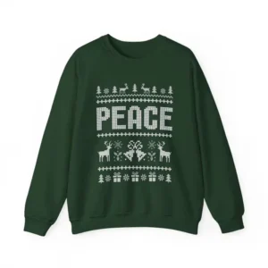 Funny Ugly Christmas Sweatshirts For Couples, Cute Matching Holiday Outfits, Plus 'I Come In Peace' Sweatshirt For Festive Style