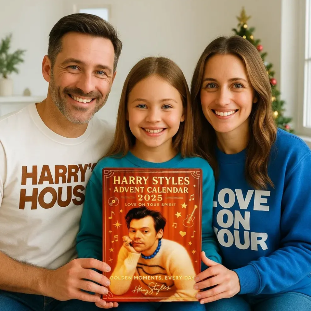 Harry Styles Advent Calendar 2025, Christmas Countdown Advent Calendar Gift Box with 24 Acrylic Ornaments