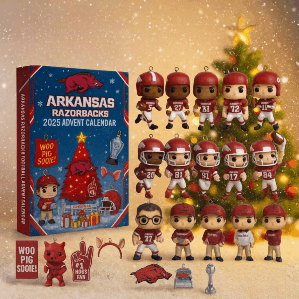 Arkansas Razorbacks Advent Calendar 2025