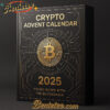 2025 Cryptocurrency Advent Calendar, Christmas Countdown Advent Calendar Gift Box with 24 Acrylic Ornaments