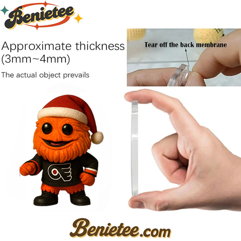 2025 NHL Mascots Advent Calendar, Christmas Countdown Advent Calendar Gift Box with 24 Acrylic Ornaments