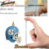 2025 North Carolina Tar Heels Advent Calendar, Christmas Countdown Advent Calendar Gift Box with 24 Acrylic Ornaments