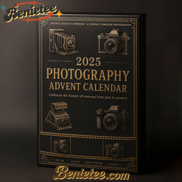 2025 Photography Advent Calendar, Christmas Countdown Advent Calendar Gift Box with 24 Acrylic Ornaments