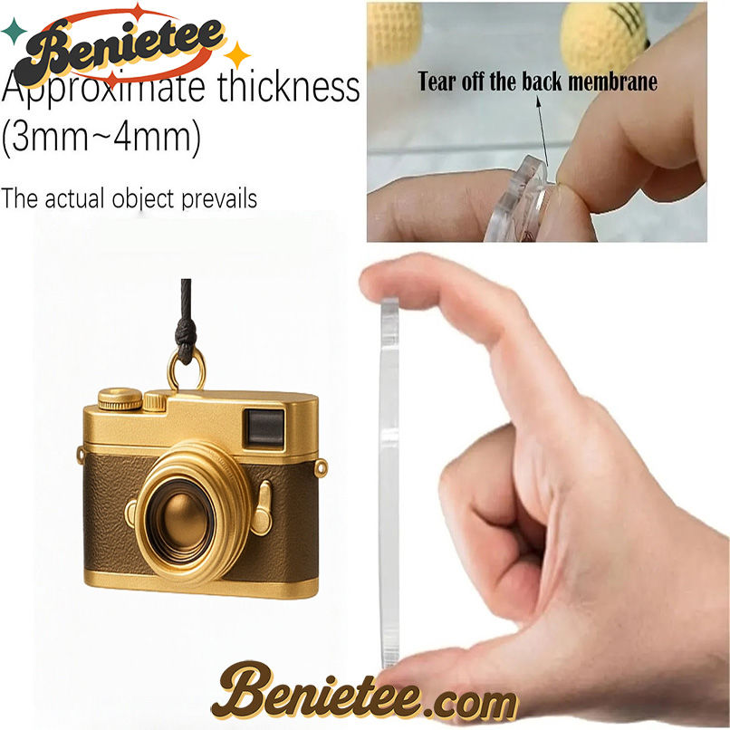 2025 Photography Advent Calendar, Christmas Countdown Advent Calendar Gift Box with 24 Acrylic Ornaments