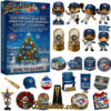 2025 Toronto Blue Jays - American League Champions Advent Calendar, Christmas Countdown Advent Calendar Gift Box with 24 Acrylic Ornaments
