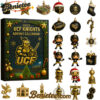2025 UCF Knights Advent Calendar, Christmas Countdown Advent Calendar Gift Box with 24 Acrylic Ornaments