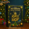 2025 UCF Knights Advent Calendar, Christmas Countdown Advent Calendar Gift Box with 24 Acrylic Ornaments