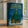 250th Anniversary U.S. Military Advent Calendar 2025, Christmas Countdown Advent Calendar Gift Box with 24 Acrylic Ornaments