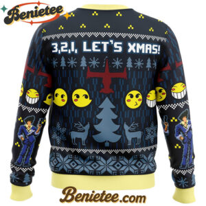 3, 2, 1, Let's Xmas! Cowboy Bebop Ugly Christmas Sweater