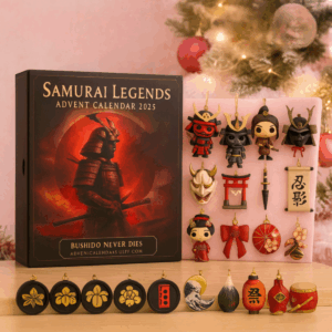 Samurai Legends Advent Calendar 2025 – Japanese Warrior Christmas Countdown Gift