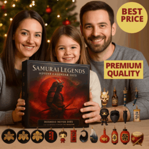 Samurai Legends Advent Calendar 2025 – Japanese Warrior Christmas Countdown Gift