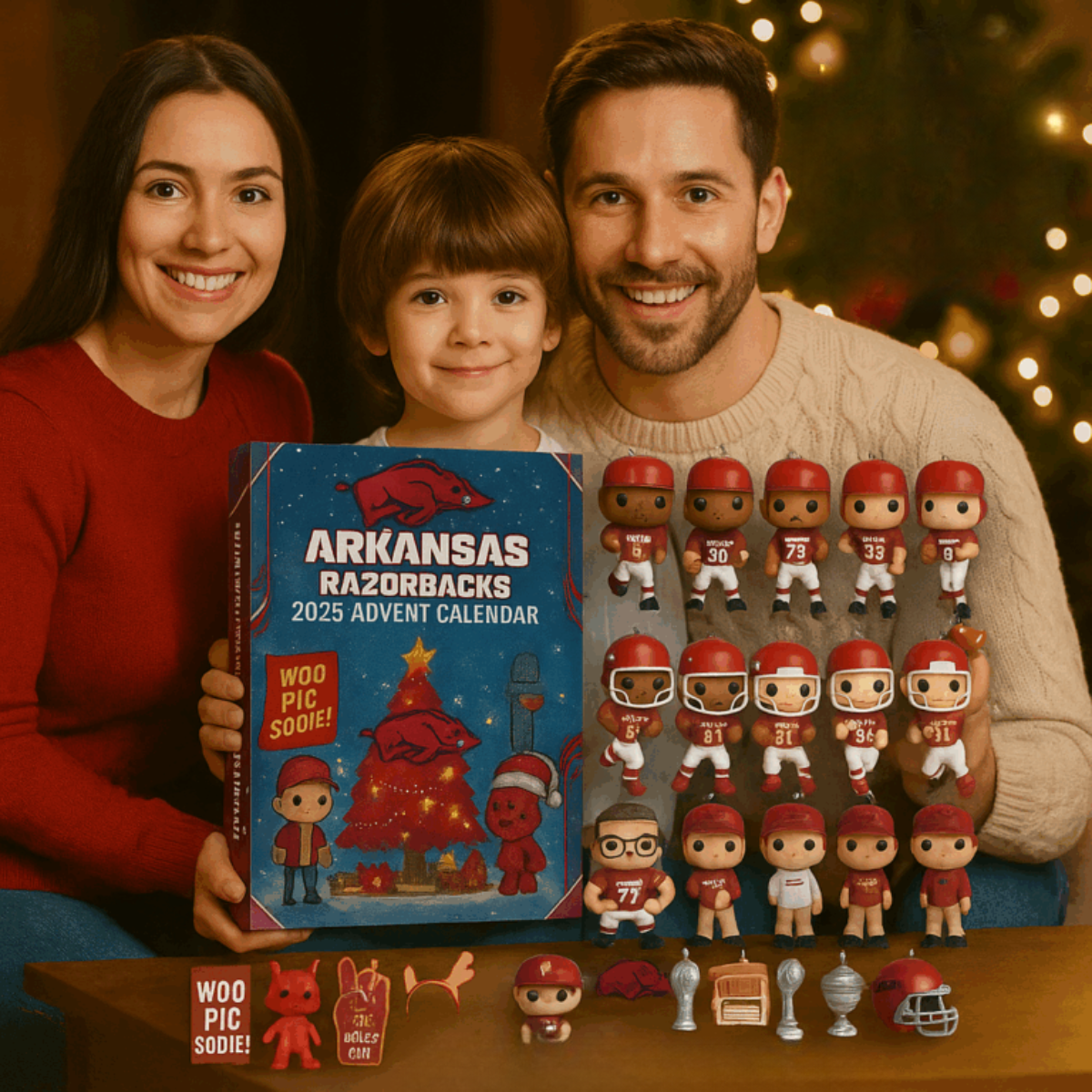 Arkansas Razorbacks Advent Calendar 2025