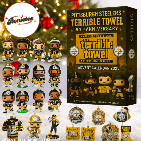 The Pittsburgh Steelers Terrible Towel Advent Calendar
