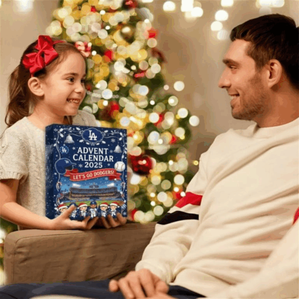 Los Angeles Dodgers Lets Go Dodgers Advent Calendar 2025